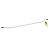 Listwa LED 0,6 m 6W 3000K 800 lm srebrna biel do wnętrz