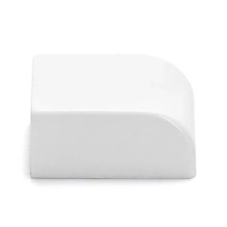 Zaślepki do korytek kablowych 15x10 mm białe PVC 4 sztuki