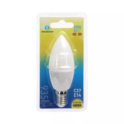 Żarówka LED C37 E14 10W 4000K 935lm neutralne światło plastikowa
