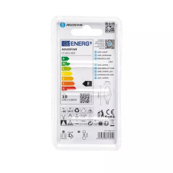Żarówka LED C37 E14 10W 4000K 935lm neutralne światło plastikowa