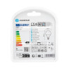 Żarówka LED E14 G45 9W 3000K 840lm 2 szt. biała plastikowa