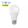 Żarówka LED 11W E27 3000K ciepłe światło 1060lm biała plastikowa