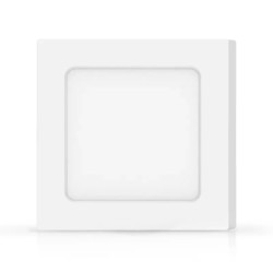 Panel natynkowy LED 6W 6500K 660lm biały kwadratowy
