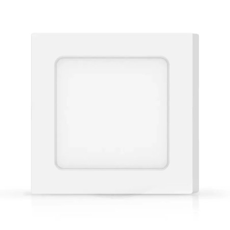 Panel natynkowy LED 6W 6500K 660lm biały kwadratowy