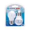 Żarówki LED E27 6W 6500K 2 sztuki zimne światło 510lm G45