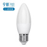 Żarówka LED E27 9W 6500K zimna barwa 840lm C37 plastikowa do wnętrz