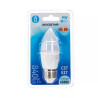 Żarówka LED E27 9W 6500K zimna barwa 840lm C37 plastikowa do wnętrz