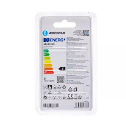 Żarówka LED E27 9W 6500K zimna barwa 840lm C37 plastikowa do wnętrz