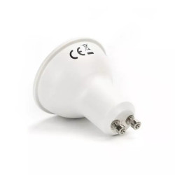 Zestaw 2 reflektorków LED GU10 6W 6500K 480lm biały plastik