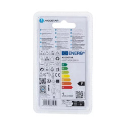 Żarówka LED filamentowa 4W E14 2200K 400lm ściemnialna bursztynowa