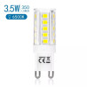 Żarówka LED G9 3,5W 6500K zimna barwa 350lm biała i żółta