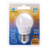 Żarówki LED G45 8W 3000K E27 2 sztuki białe do wnętrz