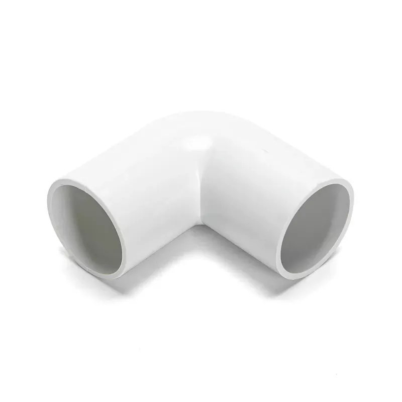 Kolanko PVC białe 25 mm fi 4 sztuki do instalacji wewnętrznych