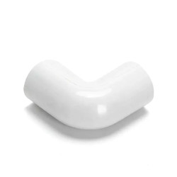 Kolanko PVC białe 25 mm fi 4 sztuki do instalacji wewnętrznych