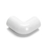 Kolanko PVC białe 25 mm fi 4 sztuki do instalacji wewnętrznych