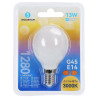 Żarówki LED G45 E14 13W ciepłe światło 3000K, 2 sztuki