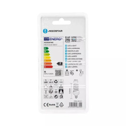 Żarówka LED spiralna E14 9W zimna 6500K 840lm szklana 1 sztuka