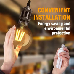 Żarówka LED filamentowa G80 E27 4W ciepła barwa 2700K 470lm