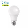Żarówka LED E27 9W 4000K 840lm biała do wnętrz z matową bańką