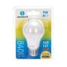 Żarówka LED E27 9W 4000K 840lm biała do wnętrz z matową bańką