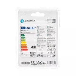 Żarówka LED E27 9W 4000K 840lm biała do wnętrz z matową bańką