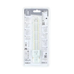 Tuba LED PLC 2U 15W zimne światło 6500K G24d-3 1610lm