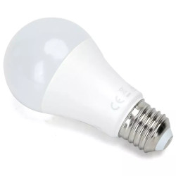 Żarówka LED E27 15W 6500K 1500lm z czujnikiem światła biała A60