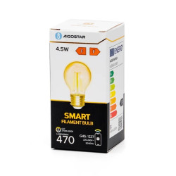 Żarówka LED E27 4,5W 2700-6500K bursztynowa sterowana Wi-Fi
