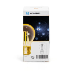 Żarówka LED E27 4,5W 2700-6500K bursztynowa sterowana Wi-Fi
