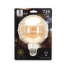 Żarówka LED filamentowa bursztynowa G125 E27 8W 2200K 720lm