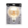 Żarówka LED filamentowa bursztynowa G125 E27 8W 2200K 720lm