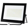 Halogen LED 100W zimna barwa 6500K 9000lm IP65 czarny slim