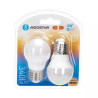 Zestaw 2 żarówek LED G45 E27 4W 3000K ciepłe światło 340lm