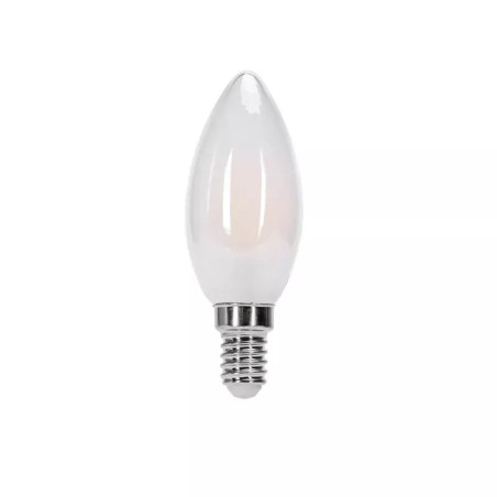 Żarówka LED C35 E14 4,9W 1800K 380lm matowa biała do wnętrz