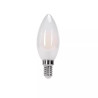 Żarówka LED C35 E14 4,9W 1800K 380lm matowa biała do wnętrz