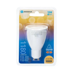 Żarówka LED GU10 15W 3000K 1180 lm biała do wnętrz
