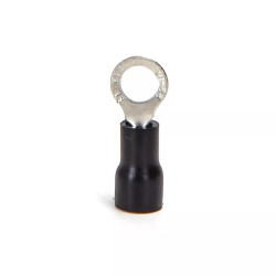 Zaciski tłoczone RV3.5-5 czarne 20 sztuk do przewodów 2.5-4 mm²