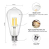 Żarówka LED filamentowa ST64 E27 4W ciepła 2700K 480lm przezroczysta