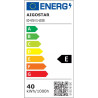 Listwa LED 40W 4000K 5000lm 1,2m biała do montażu sufitowego