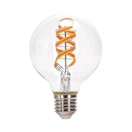 Żarówka LED G80 Bluetooth Mesh 4,9W RGB + 2700K E27 Aigostar