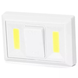 Lampka nocna LED 3,5W 6500K 220lm na baterie AAA 4 szt. biała