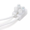 Oprawka ceramiczna GU10 do żarówek LED z kablem 15 cm, 60 W, biała