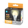 Zestaw 2 żarówek LED G45 11W E27 ciepłe światło 3000K 1060lm