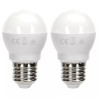 Żarówki LED 12W 4000K 2 sztuki kulka G45 E27 białe