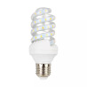 Żarówka LED spiralna 9W E27 zimne światło 6500K 840lm przezroczysta