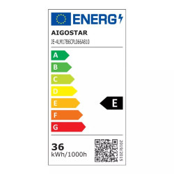 Panel LED 40W 6500K 595x595 mm biały sufitowy do wnętrz