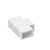 Listwa PVC 25x16 mm biała z kolankiem i trójnikiem 4 elementy do wnętrz