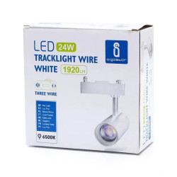 Lampa szynowa LED 24W 6500K 2700lm biała do wnętrz