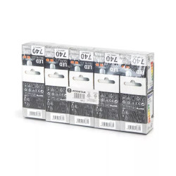 Reflektorowa żarówka LED GU10 10W 740lm zimna 6500K do wnętrz