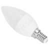 Żarówka LED świeczka C37 6W E14 RGB + 3000K pilot biała pc
